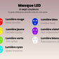 Masque LED visage 7 couleurs | Luminothérapie anti-âge, rajeunissement & éclat de la peau